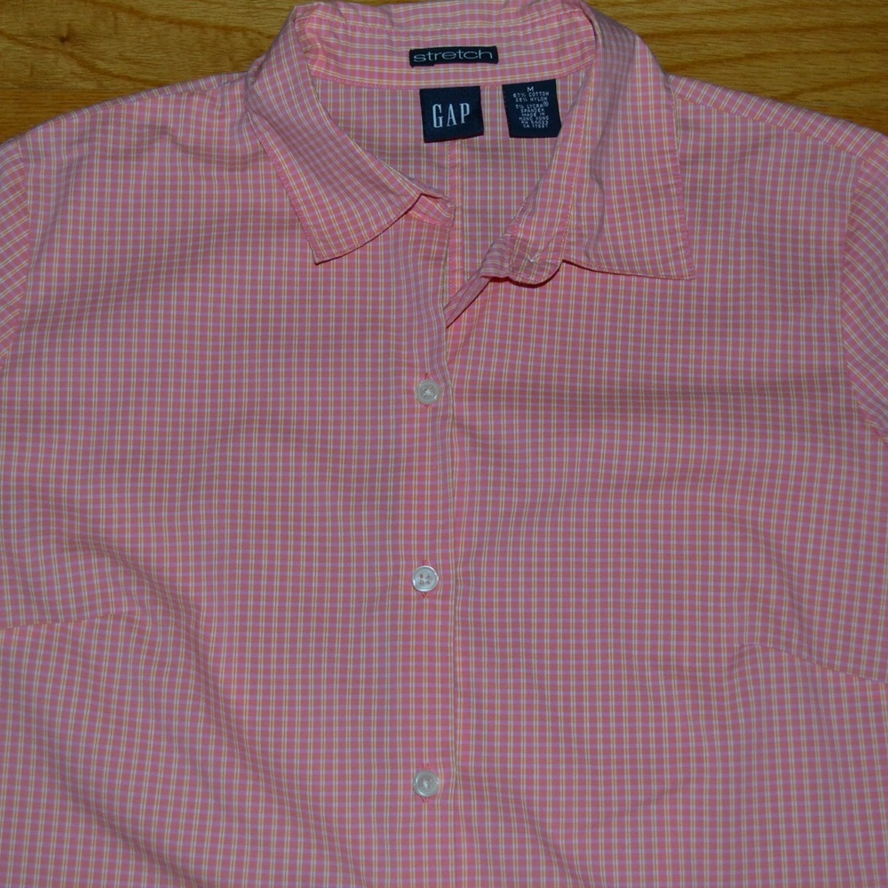 Women’s Gap Button-Down Blouse, Size Medium - image 3